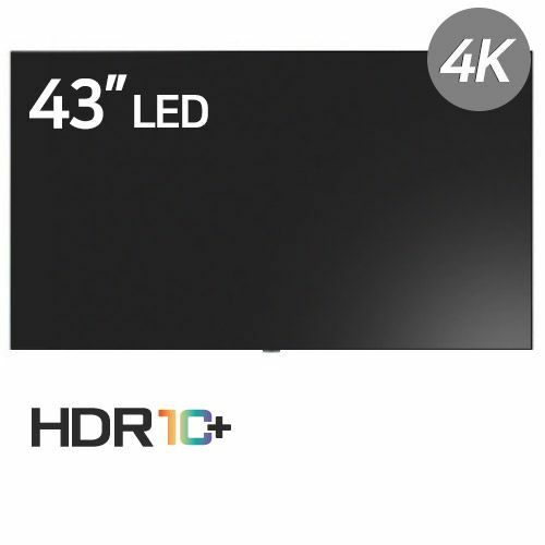 [삼성전자] 4K UHD 43인치 사이니지 TV 모니터 LH43BECHLBFXKR 벽걸이