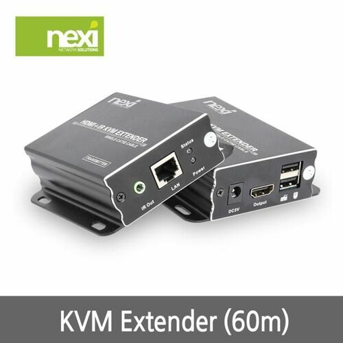 [NEXI] HDMI KVM 익스텐더 NX-KVMEX60 (LAN연결/60m) NX960