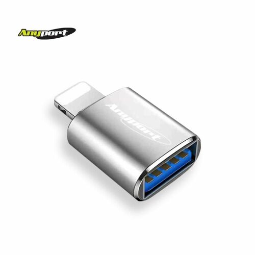 [ANYPORT] [AP-IU30] ANYPORT USB-A 3.0 to 8핀 OTG 메탈바디 젠더