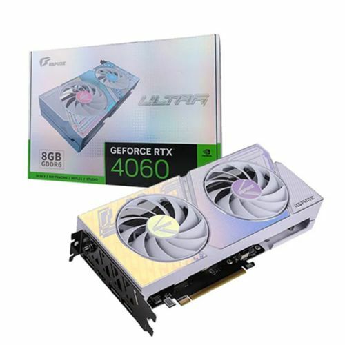 [COLORFUL] iGame 지포스 RTX 4060 ULTRA DUO OC D6 8GB White