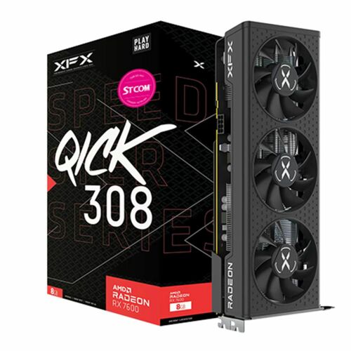 [XFX] 라데온 RX 7600 QICK 308 BLACK D6 8GB