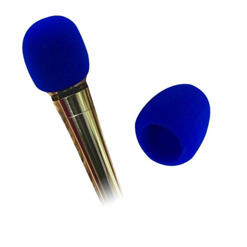 [유커머스] [UC-CP4] 노래방 마이크 솜 블루 덮개 스폰지 위생 커버 보호