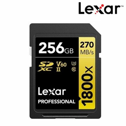 [Lexar] Lexar SD Professional 1800X UHS-2 256GB 메모리카드