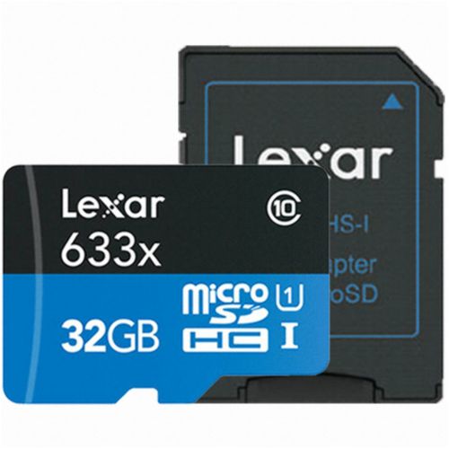 [Lexar] High-performance micro SDHC CLASS10 UHS-I 633X (32GB)