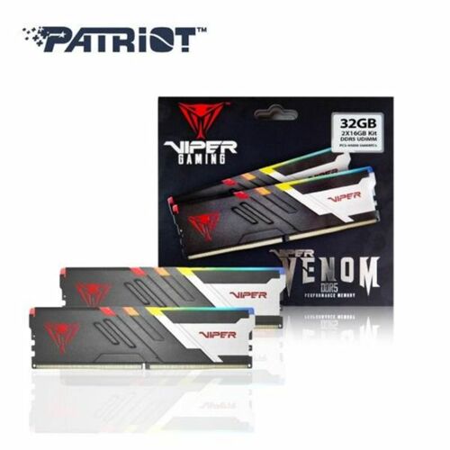 [PATRIOT] [PATRIOT] 패트리어트 DDR5 32G PC5-44800 CL36 VIPER VENOM RGB 5600MHz (16G*2) 듀얼패키지