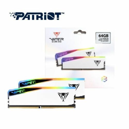 [PATRIOT] [PATRIOT] 패트리어트 DDR5 64G PC5-49600 CL42 VIPER Elite 5 RGB 6200MHz (32G*2) 듀얼패키지