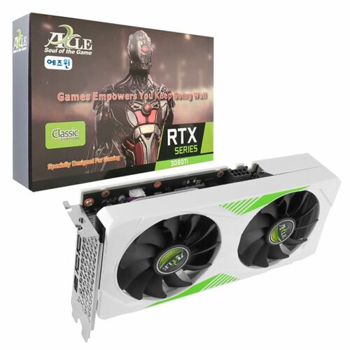 [AXLE] 지포스 RTX 3060 Ti D6 8GB White 에즈윈