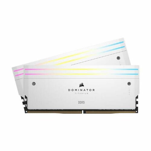 [CORSAIR] CORSAIR DDR5-6400 CL32 Dominator Titanium WHITE 패키지 (32GB(16Gx2))