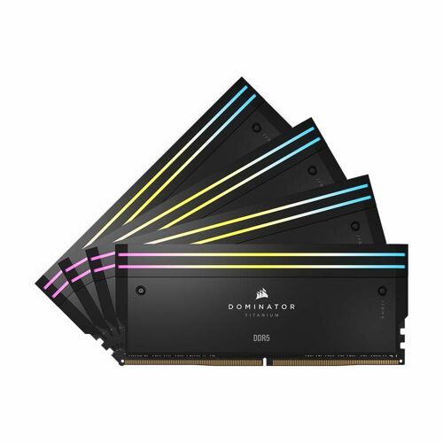 [CORSAIR] CORSAIR DDR5-6400 CL32 Dominator Titanium BLACK 패키지 (64GB(16Gx4))