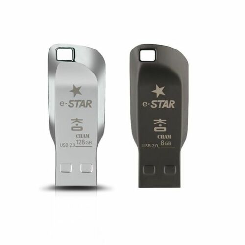 [(주)디지탈그리고나] e-STAR CHAM USB 2.0 (64GB 메탈그레이)