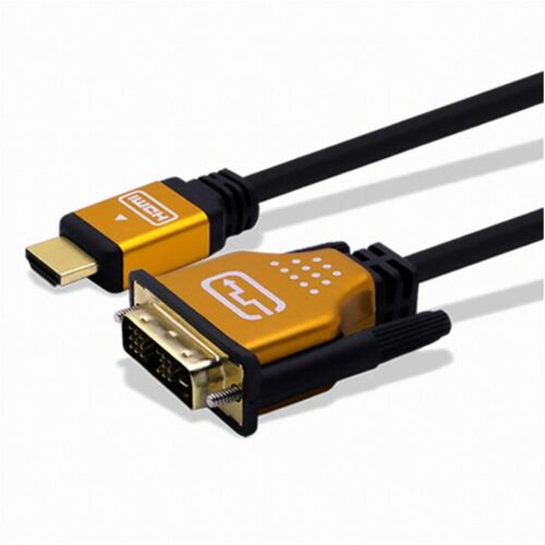 [CABLEMATE] HDMI v2.0 to DVI 골드메탈 변환 케이블(3m, CM-HDG003)